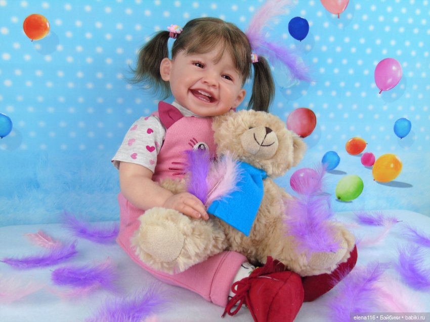 Маленькое пёрышко — Куклы Реборн (Reborn): работы мастеров (фото 9)