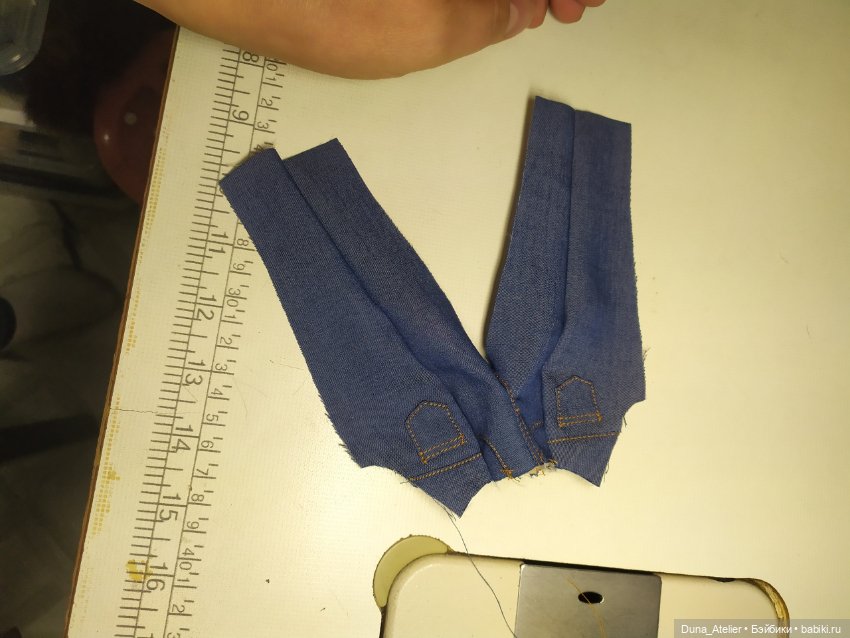 Мк джинсы для куклы с выкройкой для Блайз