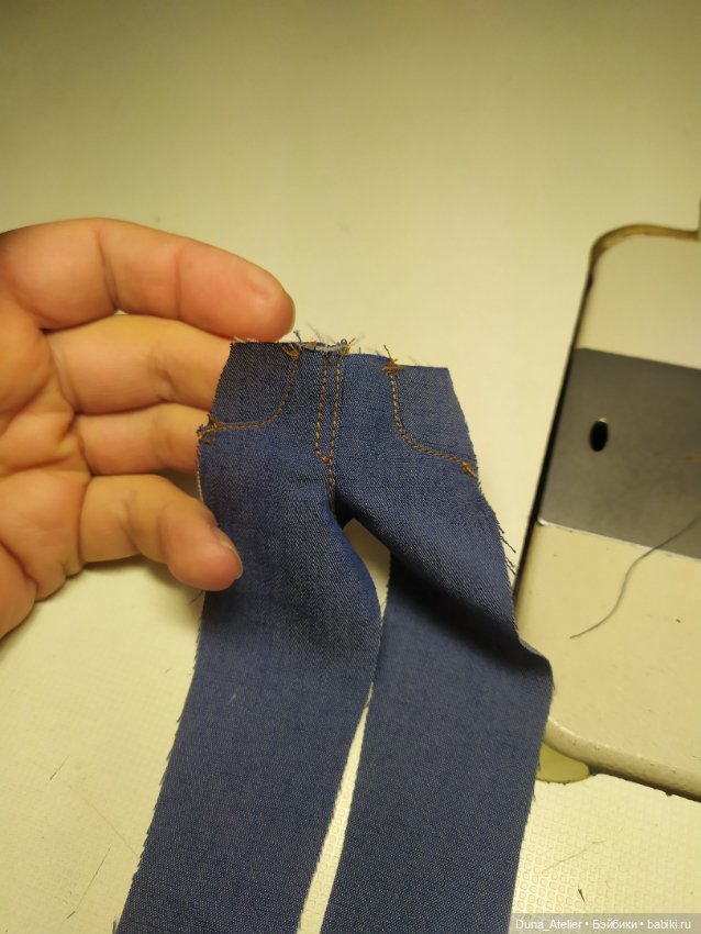 Мк джинсы для куклы с выкройкой для Блайз