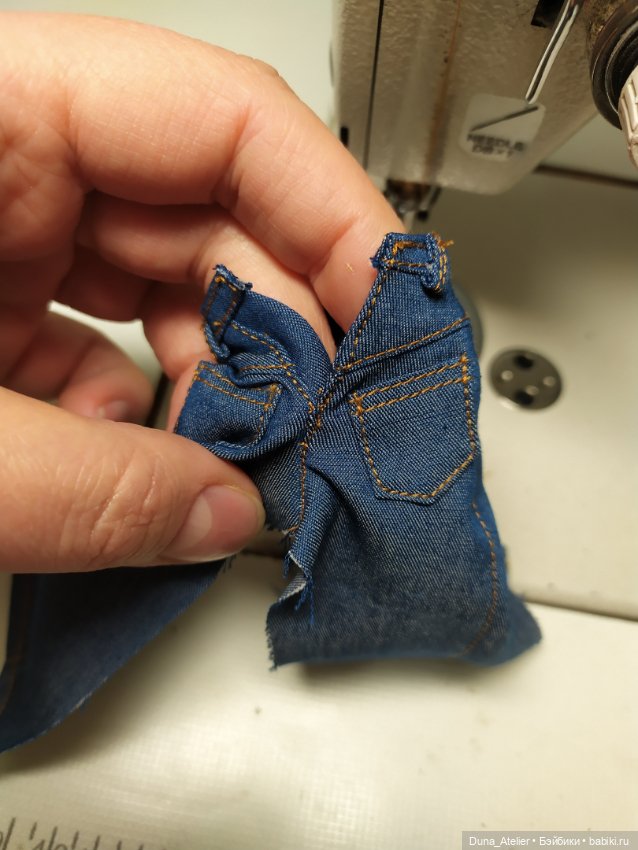 Мк джинсы для куклы с выкройкой для Блайз