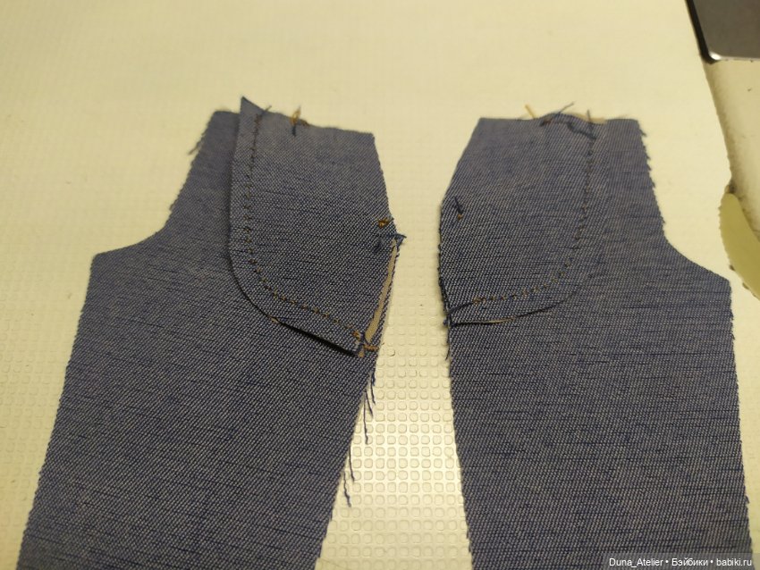 Мк джинсы для куклы с выкройкой для Блайз