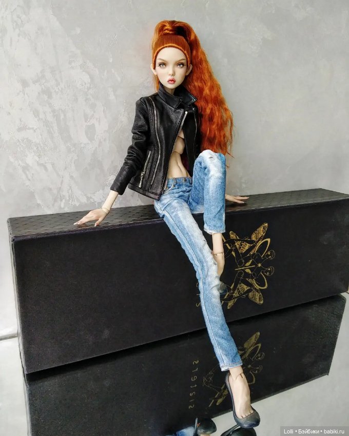 Моя первая авторская БЖД кукла сестер Поповых