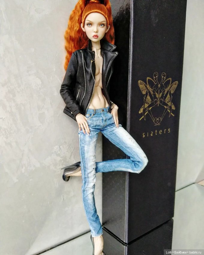 Моя первая авторская БЖД кукла сестер Поповых (фото 2)