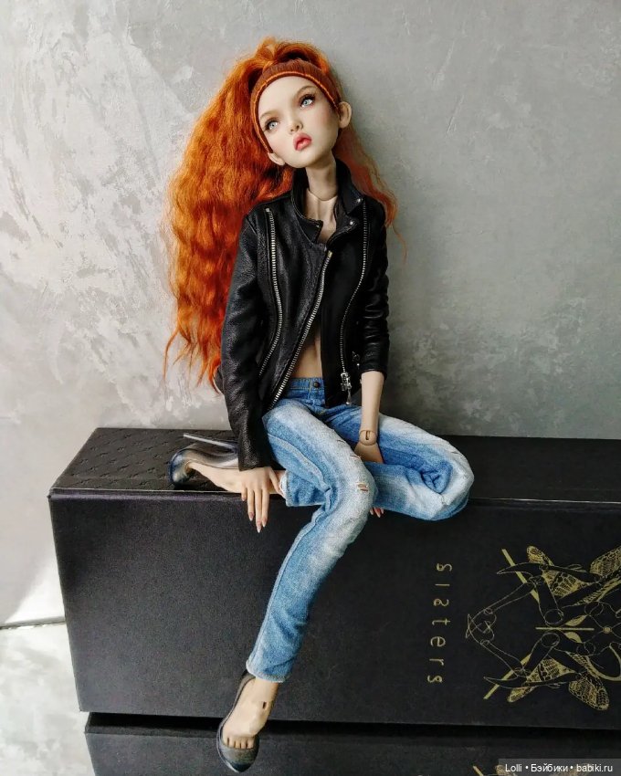 Моя первая авторская БЖД кукла сестер Поповых