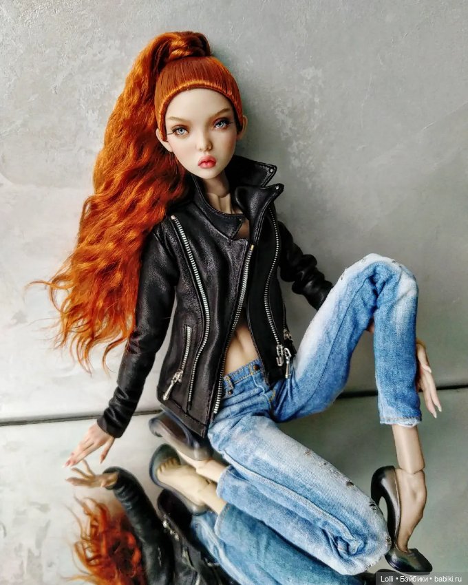 Моя первая авторская БЖД кукла сестер Поповых