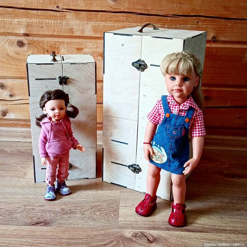 Переносные гардеробные для кукол (фото 7)