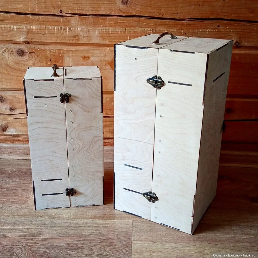 Переносные гардеробные для кукол (фото 6)