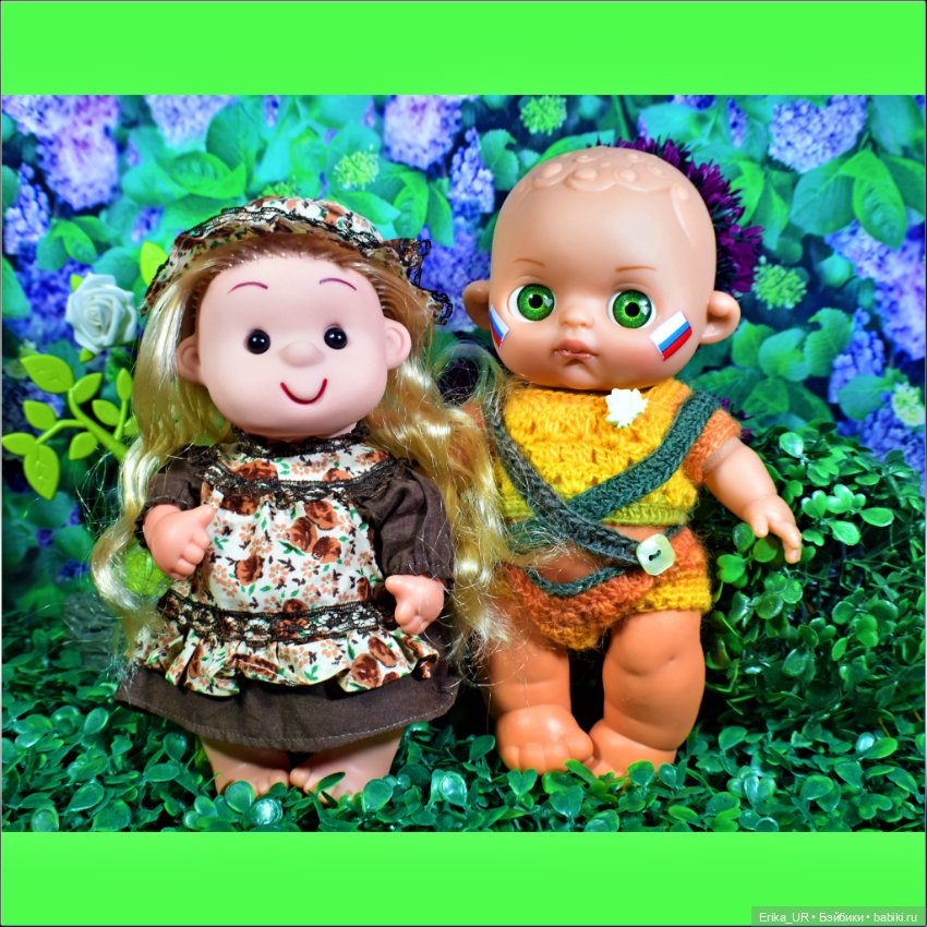Перепись КуклоНаселения. 3 пупса с круглыми глазками - "бусинками" (фото 4)