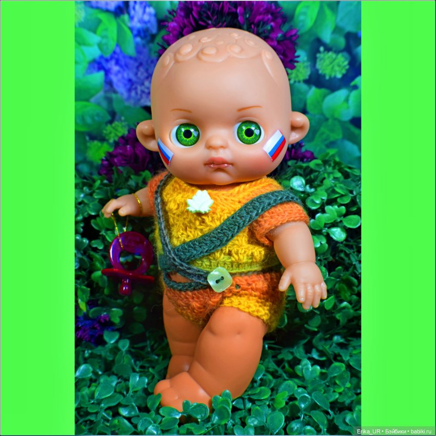 Перепись КуклоНаселения. 3 пупса с круглыми глазками - "бусинками" (фото 2)