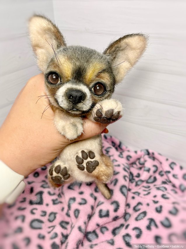 Фея 🐾🐶17 см — Реалистичные игрушки и звери (Натюр): собаки (фото 7)