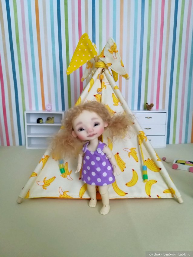 Малышка Ника-первое знакомство