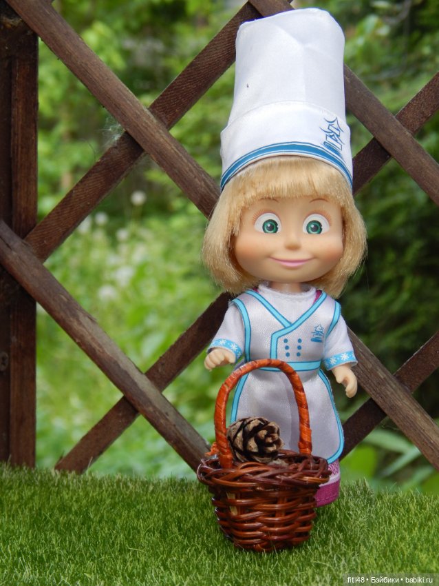 Варенье — Куклы Маша и Медведь (Simba): Маша в кармашке