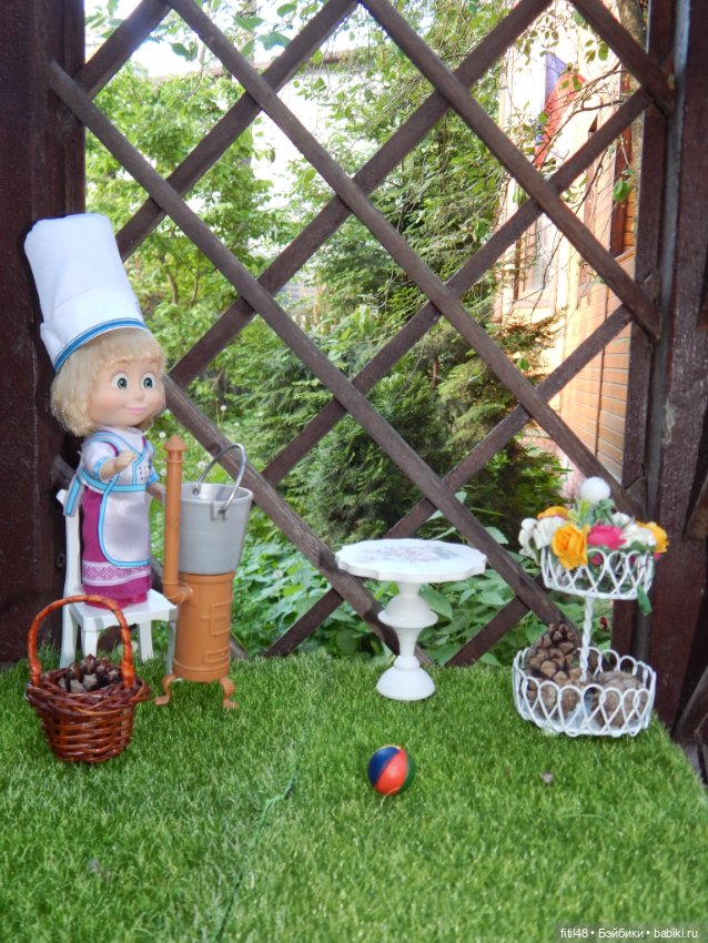 Варенье — Куклы Маша и Медведь (Simba): Маша в кармашке