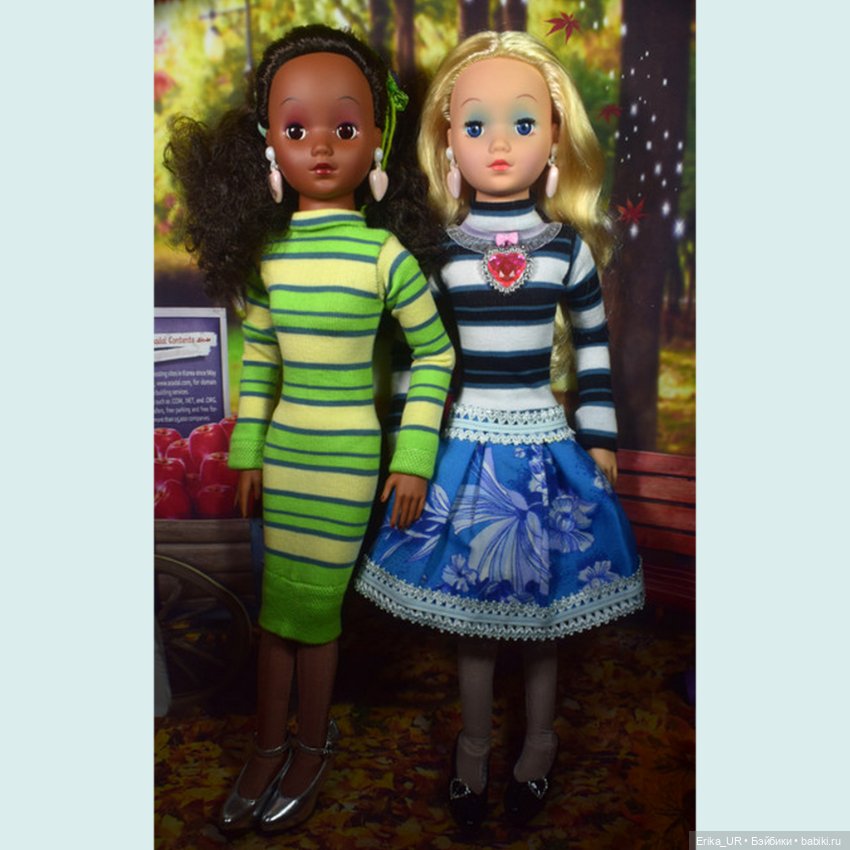 Перепись КуклоНаселения. 2 doll Pretty-Always-Sisters-Collection, Kennner, Big-oldest-Sister, 22”, 1998 (фото 8)