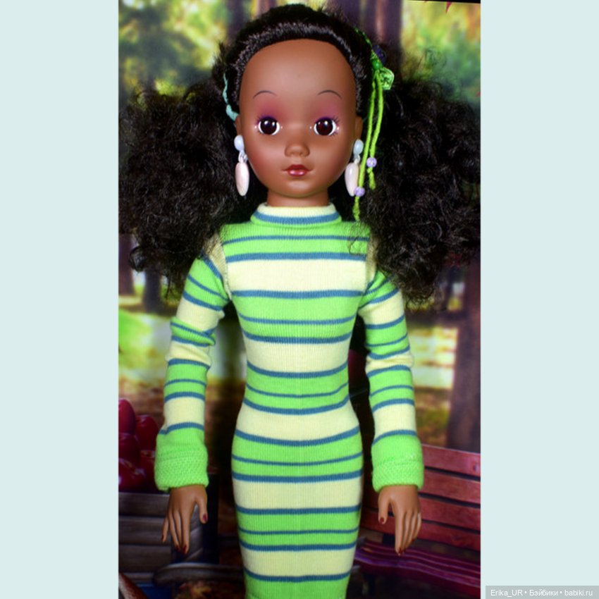 Перепись КуклоНаселения. 2 doll Pretty-Always-Sisters-Collection, Kennner, Big-oldest-Sister, 22”, 1998 (фото 3)