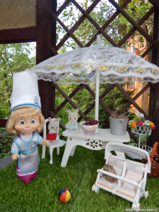 Варенье — Куклы Маша и Медведь (Simba): Маша в кармашке (фото 10)