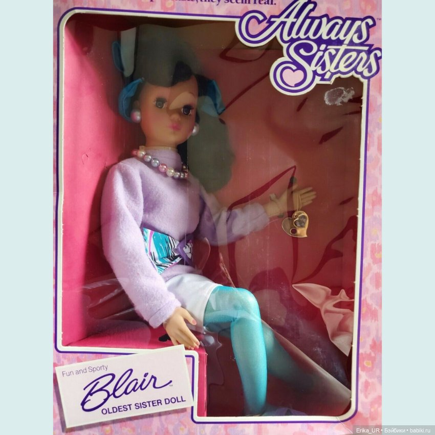 Перепись КуклоНаселения. 2 doll Pretty-Always-Sisters-Collection, Kennner, Big-oldest-Sister, 22”, 1998