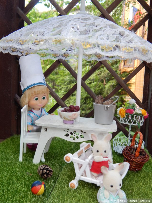 Варенье — Куклы Маша и Медведь (Simba): Маша в кармашке (фото 8)