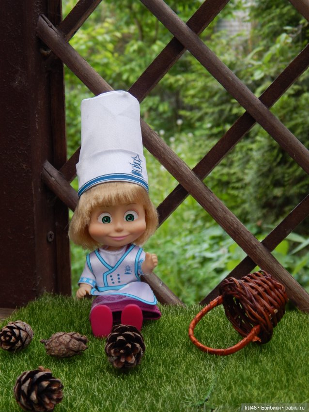 Варенье — Куклы Маша и Медведь (Simba): Маша в кармашке