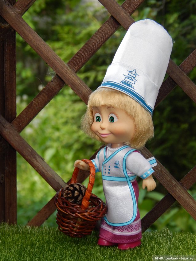 Варенье — Куклы Маша и Медведь (Simba): Маша в кармашке