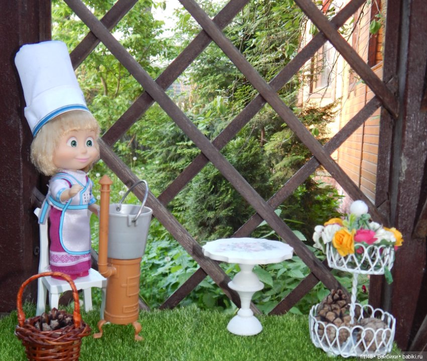 Варенье — Куклы Маша и Медведь (Simba): Маша в кармашке