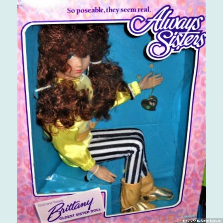 Перепись КуклоНаселения. 2 doll Pretty-Always-Sisters-Collection, Kennner, Big-oldest-Sister, 22”, 1998