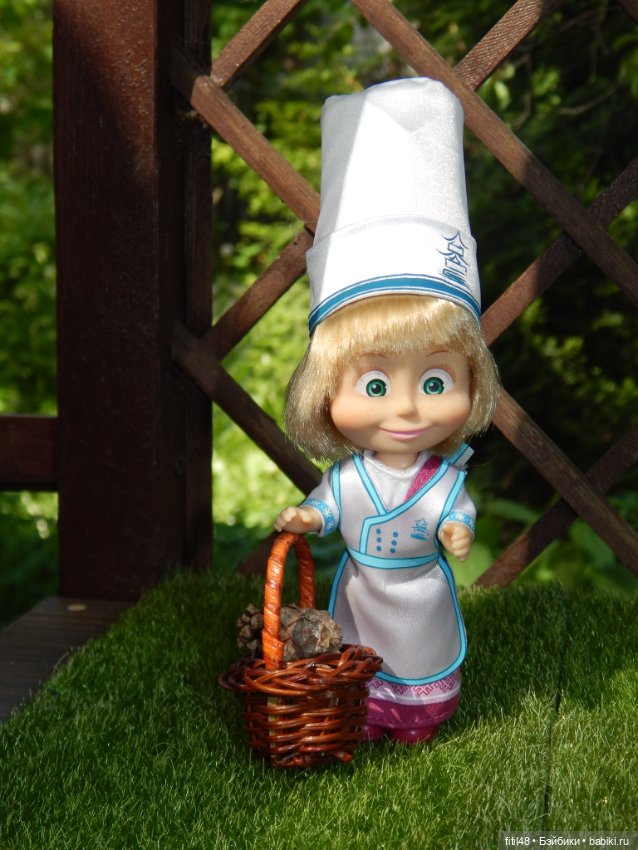 Варенье — Куклы Маша и Медведь (Simba): Маша в кармашке