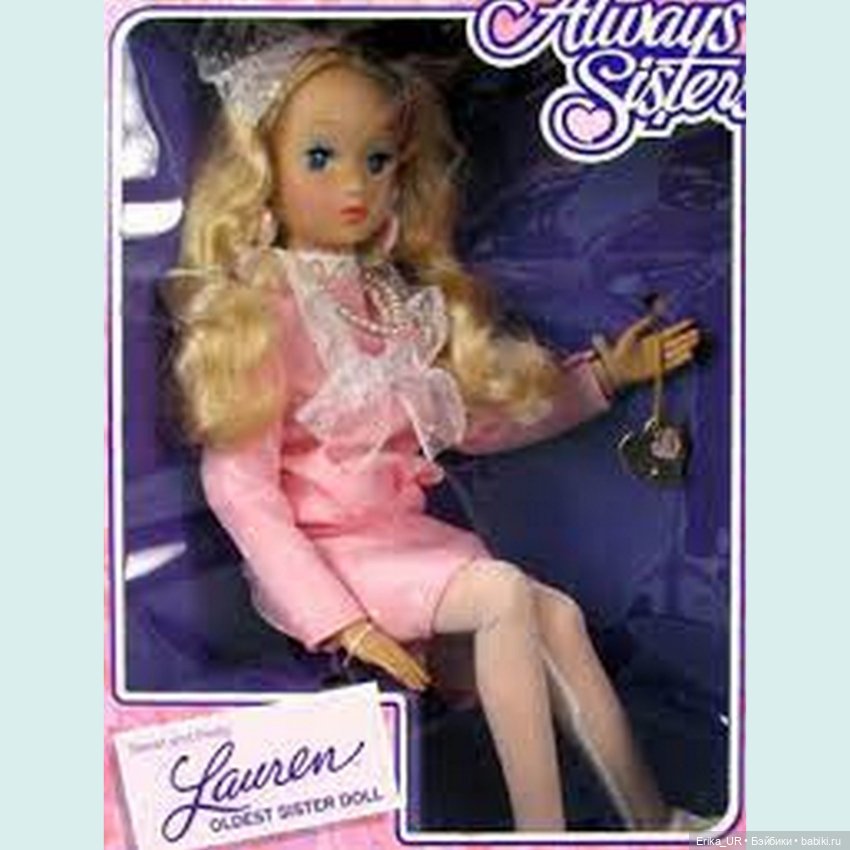Перепись КуклоНаселения. 2 doll Pretty-Always-Sisters-Collection, Kennner, Big-oldest-Sister, 22”, 1998