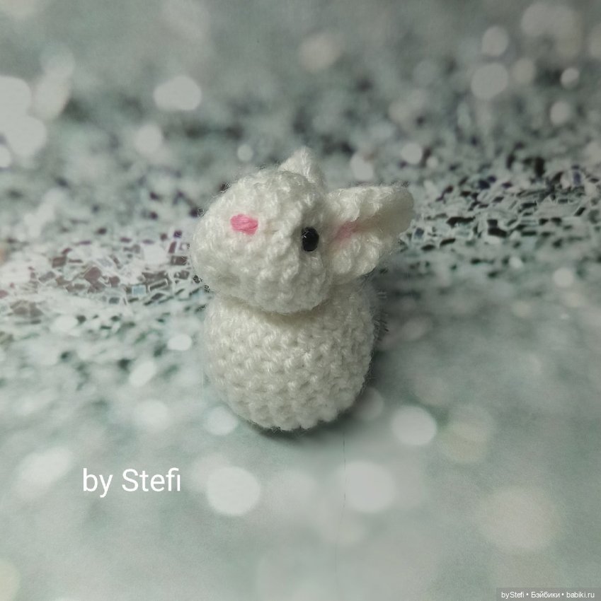 Крольчата спицами — Вязаные игрушки и амигуруми: крючком (фото 5)