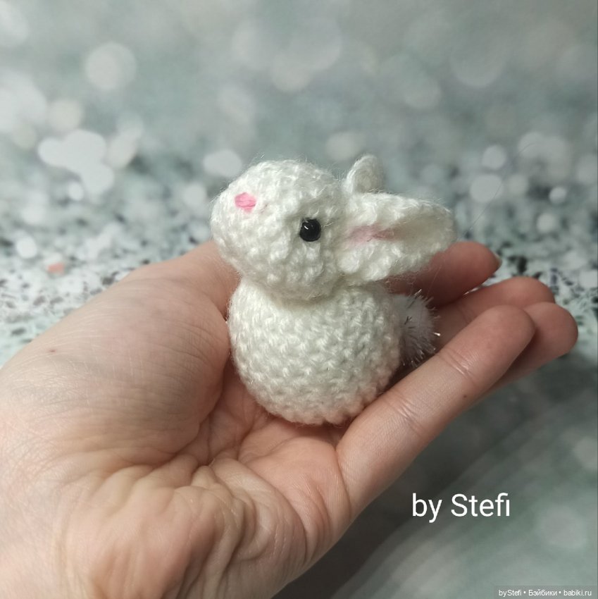 Крольчата спицами — Вязаные игрушки и амигуруми: крючком (фото 4)