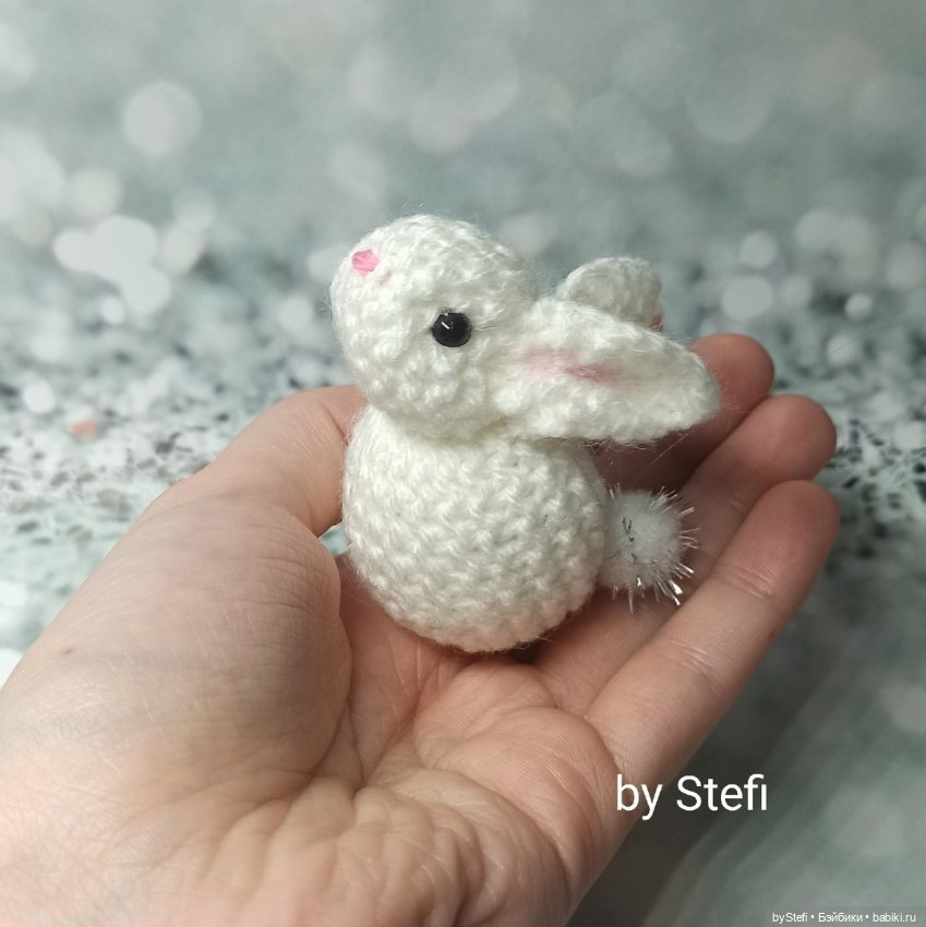 Крольчата спицами — Вязаные игрушки и амигуруми: крючком (фото 3)