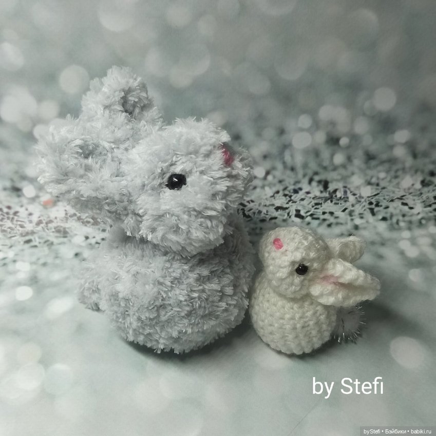 Крольчата спицами — Вязаные игрушки и амигуруми: крючком