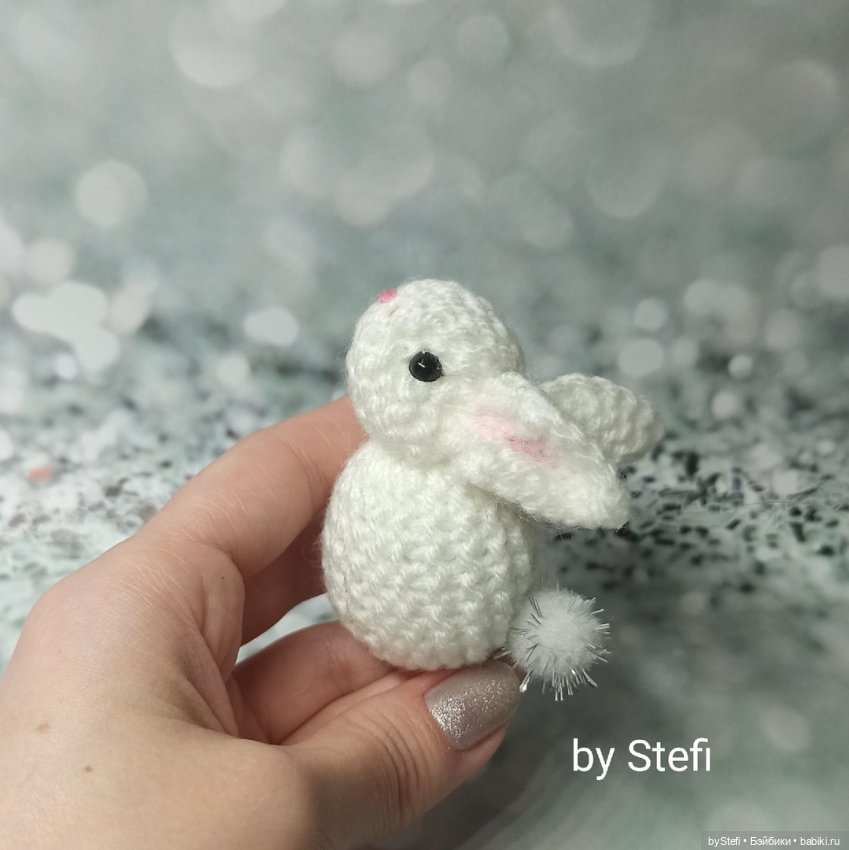 Крольчата спицами — Вязаные игрушки и амигуруми: крючком (фото 2)