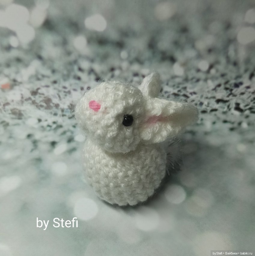 Крольчата спицами — Вязаные игрушки и амигуруми: крючком (фото 6)