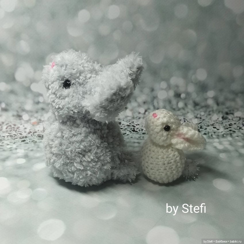 Крольчата спицами — Вязаные игрушки и амигуруми: крючком