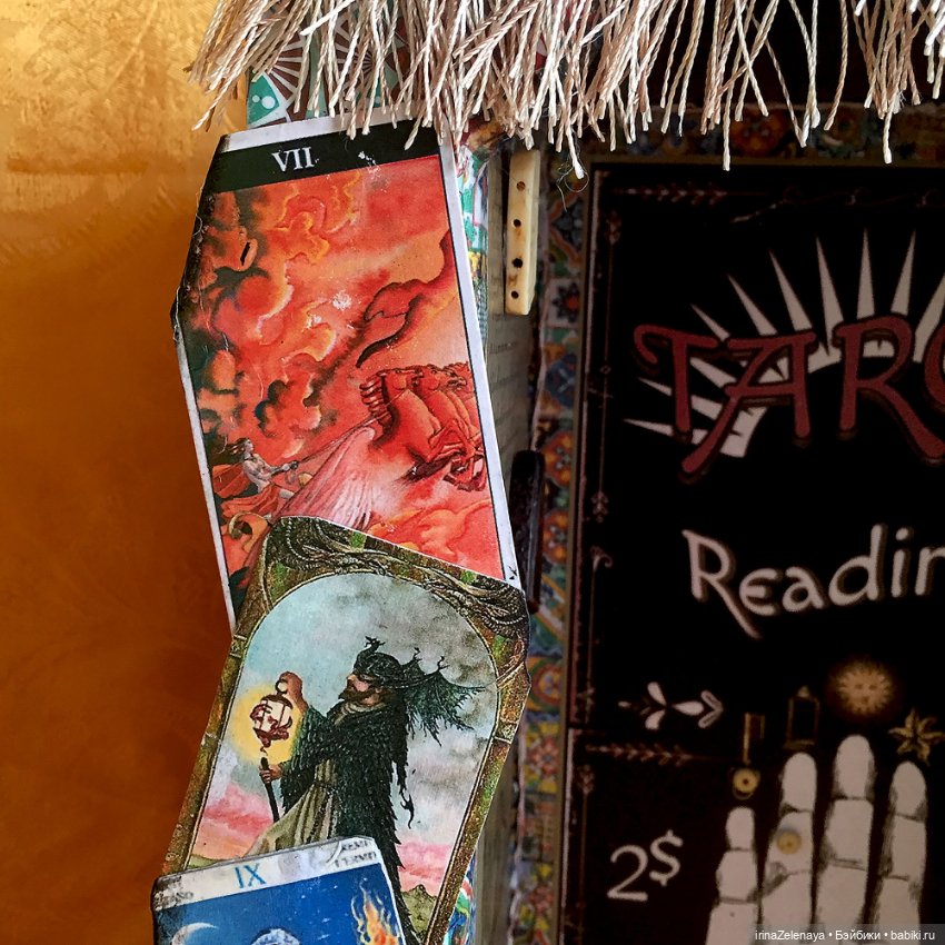 «Передо мной лежит твоя судьба». Витрина для кукол «Лавка Гадалки» (фото 7)
