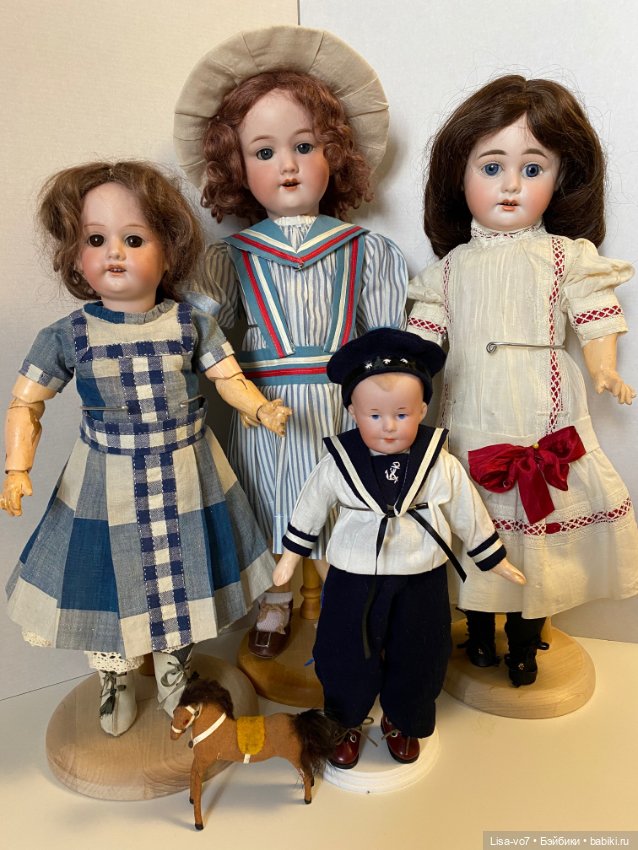 Два образа одной куклы — Антикварные куклы Armand Marseille (AM): молд 390 (фото 4)