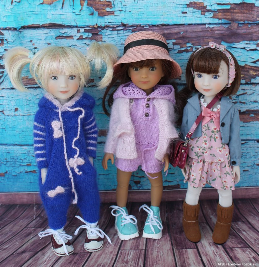 Всем добра и отличного настроения! Первые наряды для Руби Ред