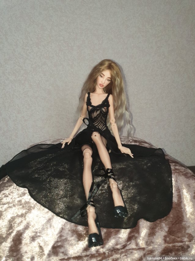 Черное бельё — Одежда и обувь для кукол BJD (БЖД): 1/3 (фото 6)