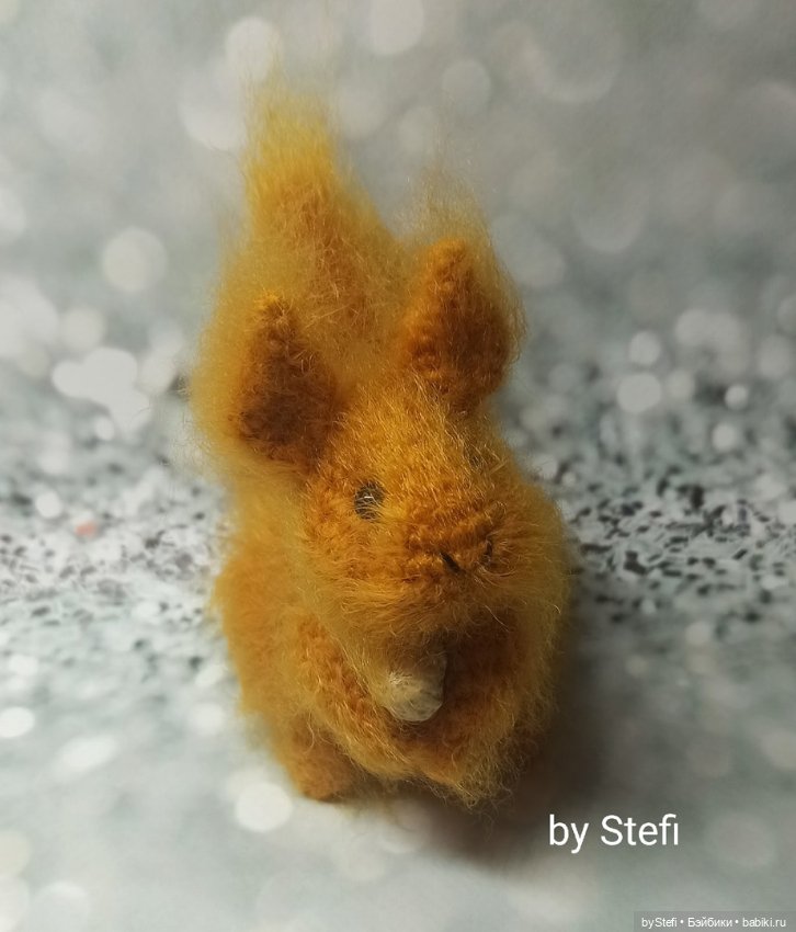 Бельчонок — Вязаные игрушки и амигуруми: крючком