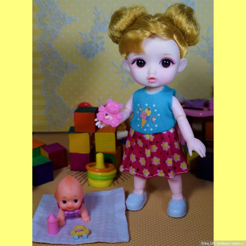 Перепись КуклоНаселения. 4 mini Baboliy, baby-doll, made-in-China