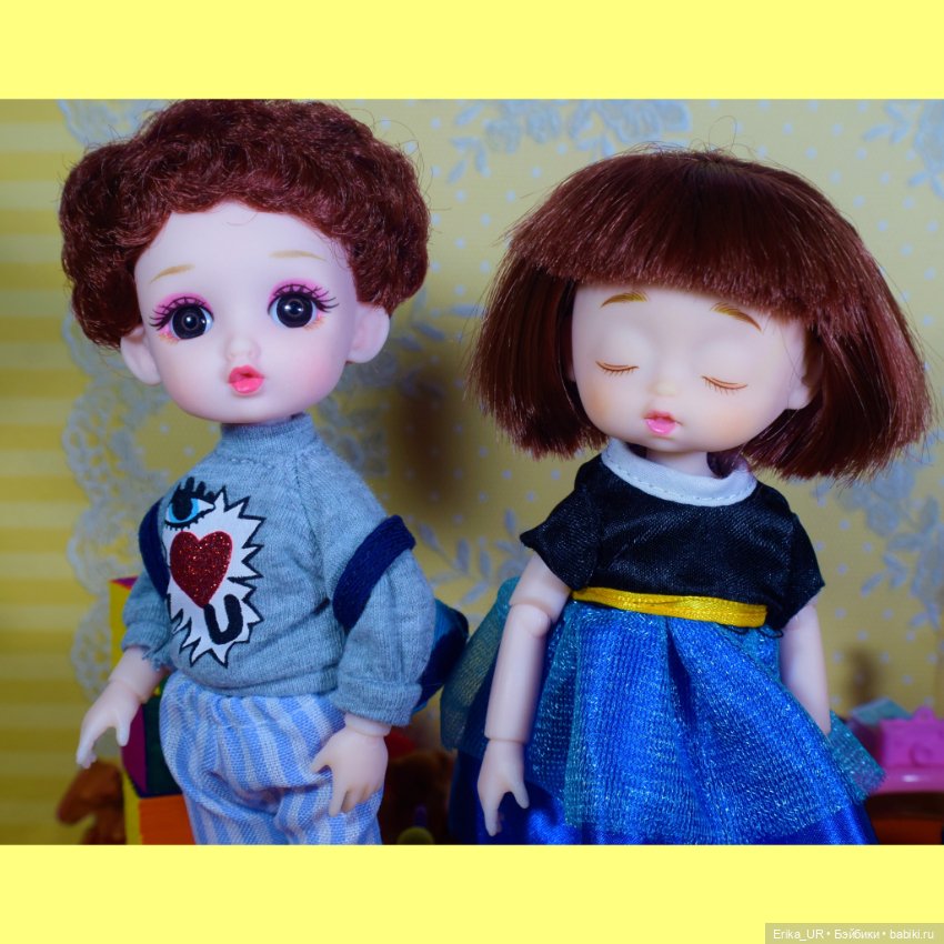 Перепись КуклоНаселения. 4 mini Baboliy, baby-doll, made-in-China (фото 9)