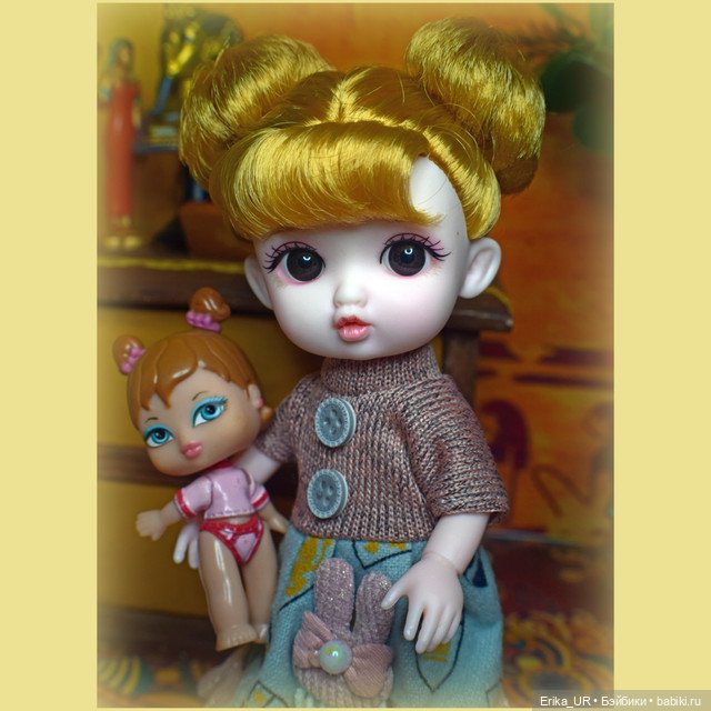 Перепись КуклоНаселения. 4 mini Baboliy, baby-doll, made-in-China