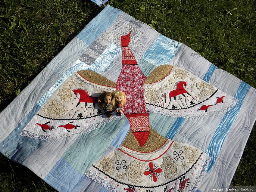 Домики из лоскутков — Наши хобби и творчество: вышивка