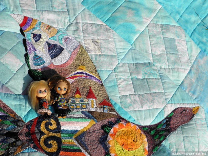 Домики из лоскутков — Наши хобби и творчество: вышивка