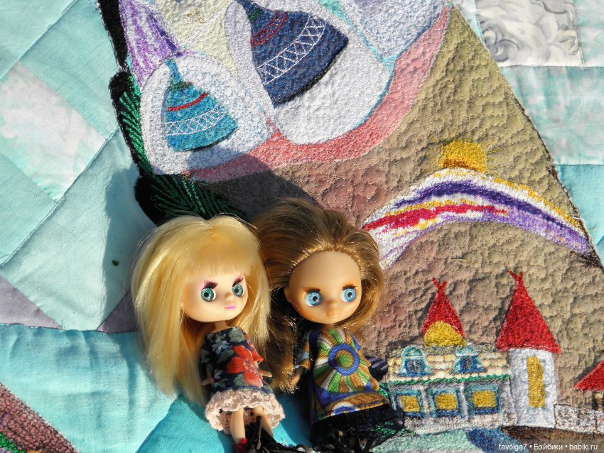 Домики из лоскутков — Наши хобби и творчество: вышивка