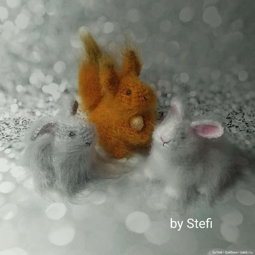 Покажу компанию. Ну и новых зайчат, конечно