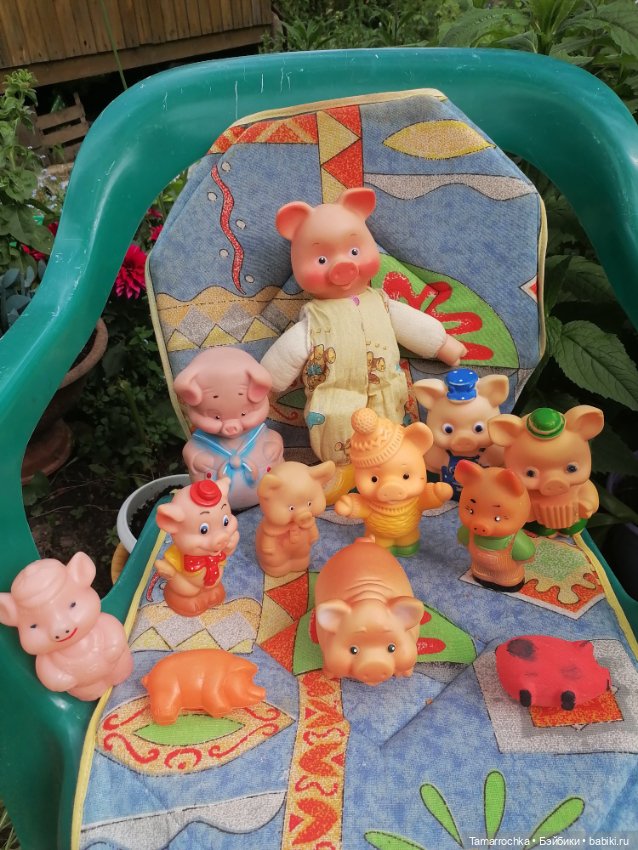 Мои поросята — Коллекции винтажных кукол и игрушек: СССР