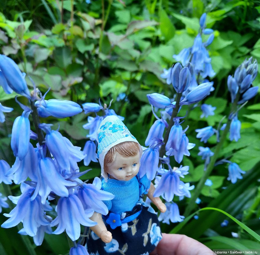 Девочка-незабудка — Советские винтажные куклы (СССР): Ленигрушка