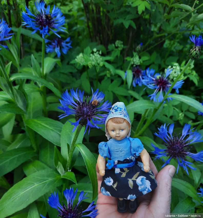 Девочка-незабудка — Советские винтажные куклы (СССР): Ленигрушка (фото 9)